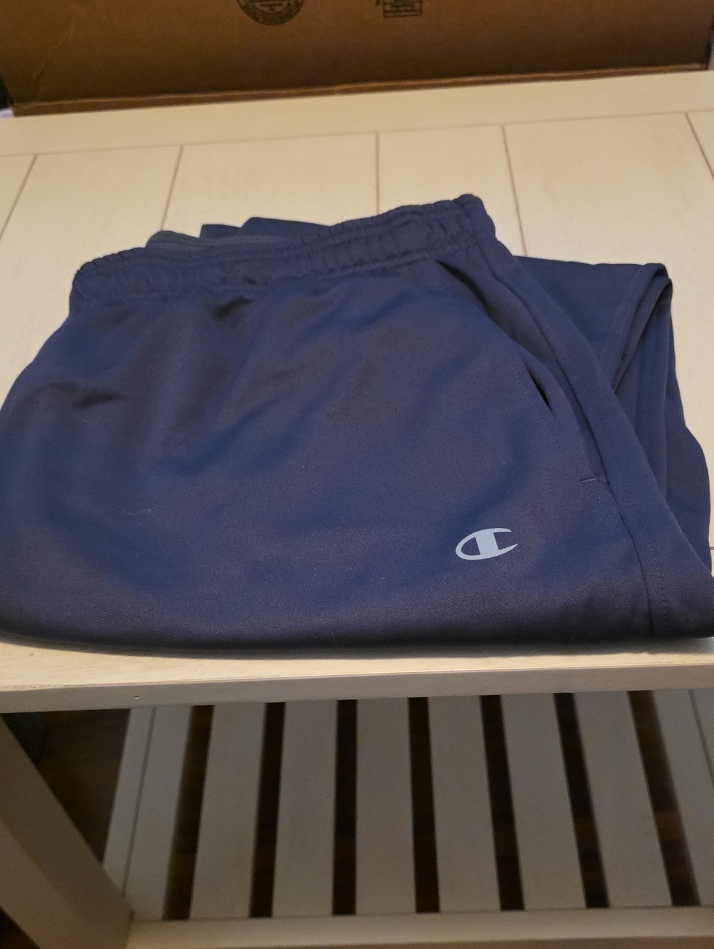 Champions Mens XL Dark Blue Jogger Sweatpants